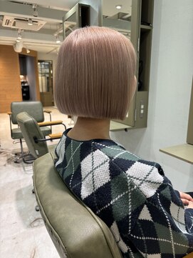 コード 四条河原町駅店(CHORD) Designerけいと×ミルクティーボブ/ハイトーン/京都/河原町