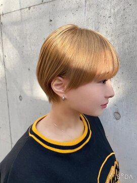 ジュベ 別府店(juve.) 別府ショートボブ顔まわりレイヤーカット髪質改善カラー30代