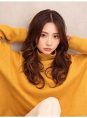 20代30代◎冬の柔らロングデジタルパーマ×フォギーブラウン