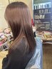 至高の艶リタッチ+髪質改善トリートメント+美髪再生スパ