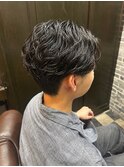 ニュアンスパーマ/ナチュラルパーマ〈理容室〉上野御徒町/barber
