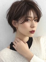 アンサ 小倉店(ANSA) 透け感シースルーショートボブ