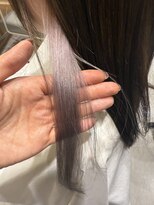 スピンヘアー 烏丸店(Spin hair) 【インナーカラー】シルバーインナーカラー学割U24/ダブルカラー