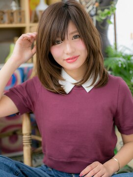 カバーヘア イヴ 戸頭店(COVER HAIR EVE) *+COVER HAIR+*…しっとりまとまる☆フェミニンストレートa