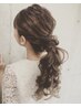 【可愛いヘアアレンジ♪】結婚式・披露宴・パーティオススメヘアセット4,730