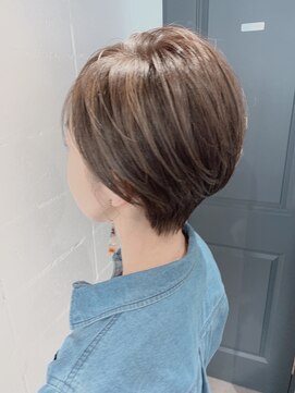 シェル 吉祥寺(shell) ショート×ハイライト☆アッシュベージュ