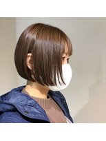 ハサミ(HASAMI)&nbsp;【HASAMI.】ベージュボブ。