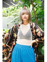 リブロ 三軒茶屋(LIBRO) 個性派×金髪マニッシュショート