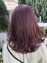 オーブ フォー ヘアー(AUBE for hair) くすみピンク