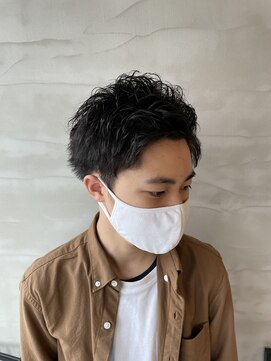 リズ(re's) アップバングシークレットパーマ