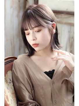 グランアージュ 錦糸町(grandage) 小顔ボブ×シースルーバング大人かわいい/グランアージュ錦糸町