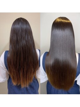 ジーナ 博多(Zina) 【Zina 博多】髪質改善＊大人かわいい＊艶髪ベージュ