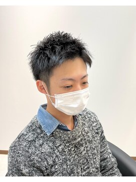 シンシア(CYNTHiA) メンズツーブロックショートスタイル