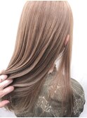 髪質改善＊艶髪ベージュ＊くびれヘア【Zina 札幌】