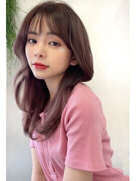レイラバイアフロート 吉祥寺(Lila by afloat) 韓国ヘア/ピンクブラウン/艶髪/フェイスレイヤー