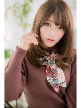 ミック 日暮里店(miq) ミストバング&エギョモリ☆モテ髪ストカールa1