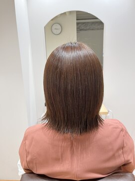 リエート 四条河原町(Lieto) 【ゲストフォト】髪質改善カラーとクビレボブ