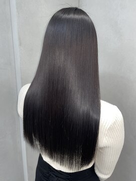 オニキス(ONYX) ダークグレージュ×ケラチン髪質改善トリートメント【chisato】