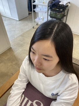 アンジュベイナハ (Ange Bay NAHA) 梅雨対策×縮毛矯正