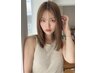 【夏限定◎】カット+縮毛矯正+UVヘアオイルorミルクプレゼント ￥15,900