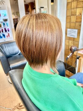 リシェールグリーン 越谷花田店(RICHAIR GREEN) カール/セミディ/シアーカラー/姫カット/北越谷