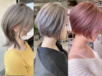 ナンバー(number+)の写真/ご自宅での再現性◎丁寧なカウンセリングで、骨格に合わせた似合うショートスタイルに…＊