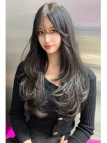 ランズ(LANDS)&nbsp;レイヤーカット 【韓国ヘア 大阪 梅田】