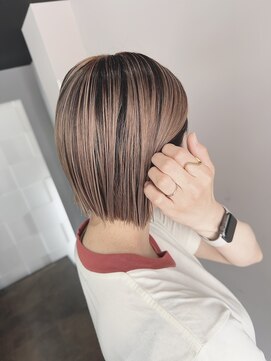 ガーデン 北花田(garden) ズボラさん必見！根元黒いまんまルーツ風カラー☆