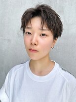 オグジュアリー 表参道(aux.) ツイストスパイラルパーマツーブロックマッシュメンズマッシュ