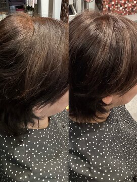 グレープ(GRAPE) 全体染めBeforeAfter