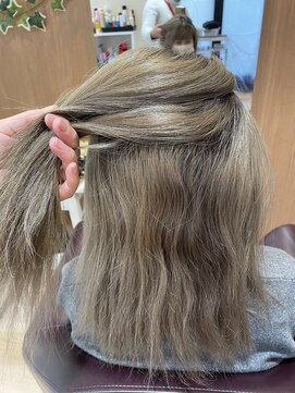 エル バイ ファースト(L by first) 【L by First】ハイダメージ毛の縮毛矯正