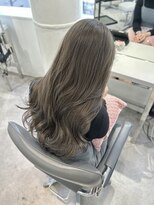 ユーフォリア 渋谷グランデ(Euphoria SHIBUYA GRANDE) オリーブグレージュ ベージュカラー ブリーチなしWカラー