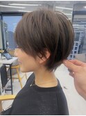 前髪カタログ/イメチェンスタイル／ウェーブパーマ/こなれミディ