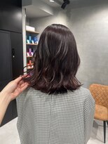 【春夏カラー】地毛からできる「カシスピンク」