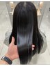 【平日限定】プレミアムストレート+カット+髪のリセット/￥33,000→￥26,400