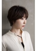 【Rire-リル銀座-】丸みショートボブ！