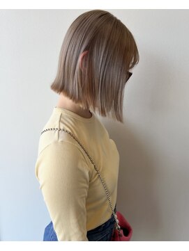 イロ プラス 南田宮店(iro+) 【ｋatsuｙa】ミルクティベージュ