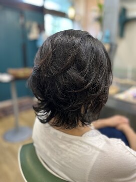 ヘアーサロン アイディ(HAIR SALON Id) 大人ゆるふわパーマスタイル