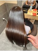 【美髪再生】イメチェン美髪ストレート髪質改善美髪カラー