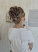 夏祭りhairアレンジ