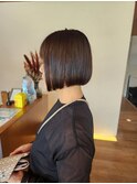 前下がりボブ