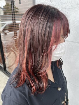 イブヘアー(eve hair) ☆アンブレラカラー/ピンクカラー