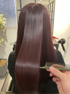 エマ 日吉(emma) レッドブラウンメテオカラー◎