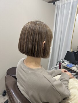 カミノワ(kaminowa) 白髪率30%おすすめヘア/神戸/三宮/脱白髪染め/白髪ぼかし