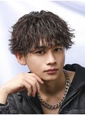 ツイストシャドウパーマ×シースルーマッシュ
