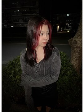 モアムー(Moremuu) ブラック×レッド