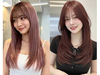 シティー バイ ローウェ(City/louwe)の写真/光に透けるようなカラーで、ナチュラルで柔らかい印象に♪女性らしさが増すスタイルをご提供！