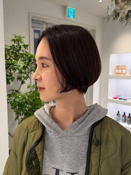 リブレ ショート(LIBRE) 【恵比寿 LIBRE@植松】大人ショート 切りっぱなし 似合わせ