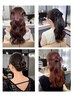 【全員】ヘアセット＋ポイントメイク ￥16,500→￥9,900