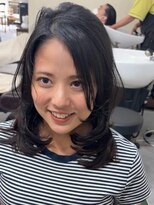 サンチャサロン(sancha salon)&nbsp;外国人風ミディアムレイヤー